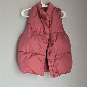 Pink Puffer Vest